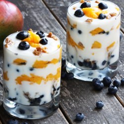 Blueberry and Mango Parfait