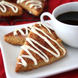 Cinnamon Roll Scones