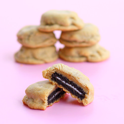 Oreo Stuffed Peanut Butter Cookies
