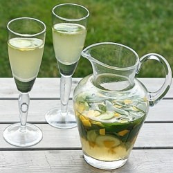 Mango-Cucumber Wine Cooler