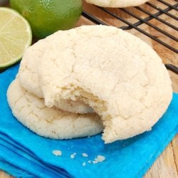 Chewy Coconut-Lime Sugar Cookies