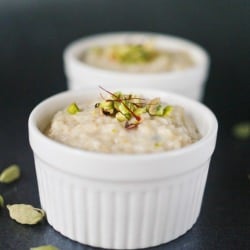 Cracked Wheat and Milk Chocolate Pudding