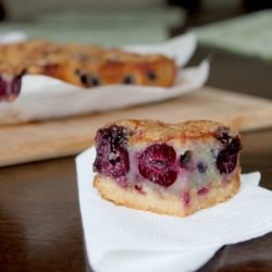 Cherry Brown Butter Bars