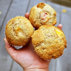 Peach-Pecan Muffins