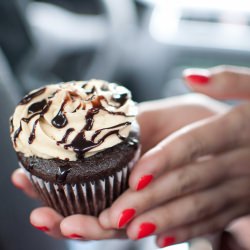 Dreamy Chocolate Maple Cupcake