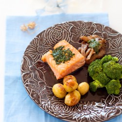 Roasted Salmon