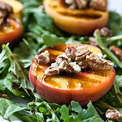 Grilled Peach Salad
