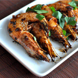 Black Pepper Prawns