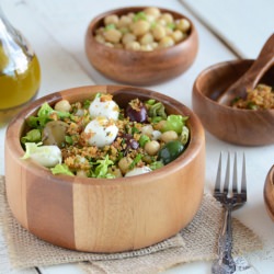 Bread Crumbed Salad