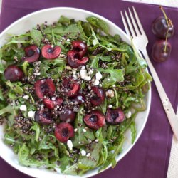 Cherry, Arugula & Quinoa Salad