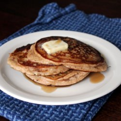 Whole Wheat Honey Pancakes