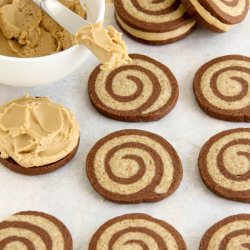Mocha Swirl Cookies