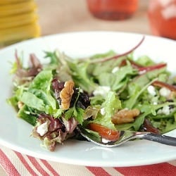 Date, Walnut, Goat Cheese Salad