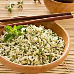 Aromatic Herb Rice salad