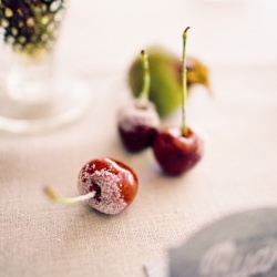 Sugar Dipped Cherries