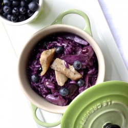 Mushrooms & Blueberry Risotto