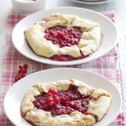Red Currant & Raspberry Galettes