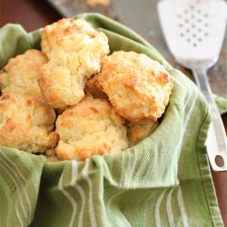 White Cheddar Garlic Biscuits