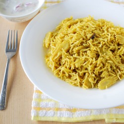 Baby Corn Pulao