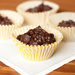 Dark Chocolate Almond Clusters