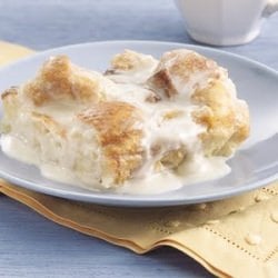 White Chocolate Bread Pudding