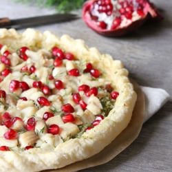 Pie w/ Fish, Spinach