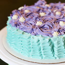Roses and Ruffles Cake