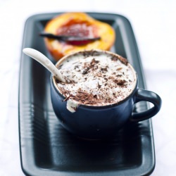 Honey-Vanilla Roasted Peaches