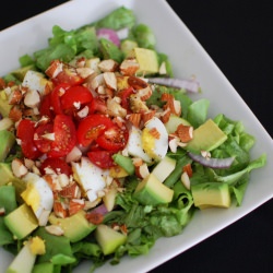 Egg, Avocado, Apple Salad