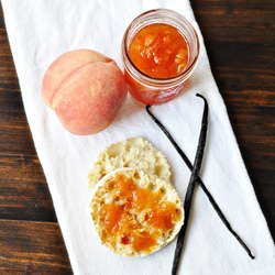 Peach Vanilla Bean Jam