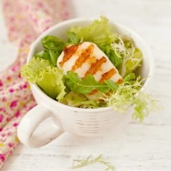 Grilled Halloumi Salad