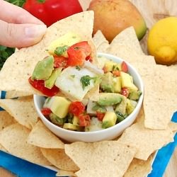 Ceviche with Mango and Avocado