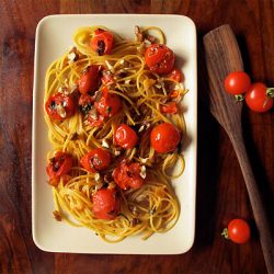 Charred Tomato Pasta w/ Alpeppo
