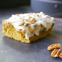 Pumpkin Blondies