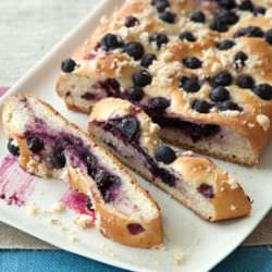 Blueberry & Rosemary Focaccia