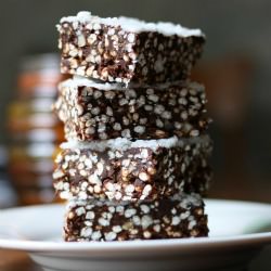 Joyful Almond No Bake Squares