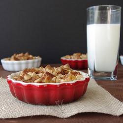 Peanut Butter Bread Pudding