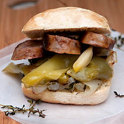 Italian Sausage Sandwich