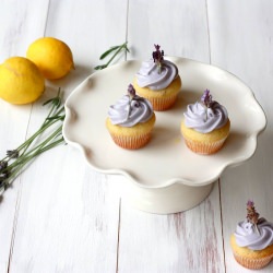 Lemon Lavender Cupcakes