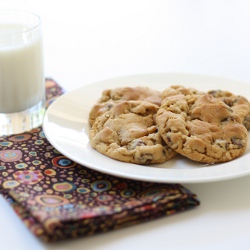 Peanut Butter Oat Choc Chip Cookies