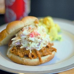 Pulled Pork with Orange BBQ Sauce