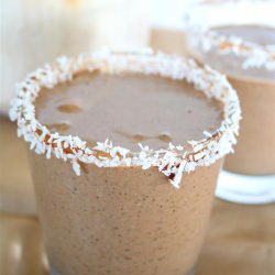Chocolate Coconut Protein Smoothie