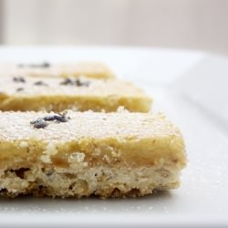 Lemon-Lavender Squares