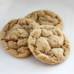 Soft & Chewy Peanut Butter Cookies