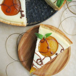 Cottage Cheese Pie with Apricots