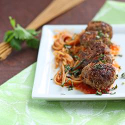 Meatballs, the Sandra Lee way