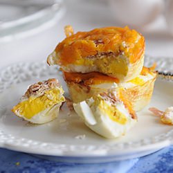 Ham, Egg, and Cheese Breakfast Cups