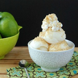 Key Lime Pie Frozen Yogurt