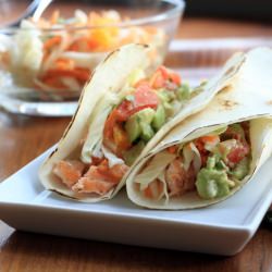 Salmon Tacos