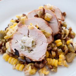 Jalapeno Chicken w/ Olive Salsa